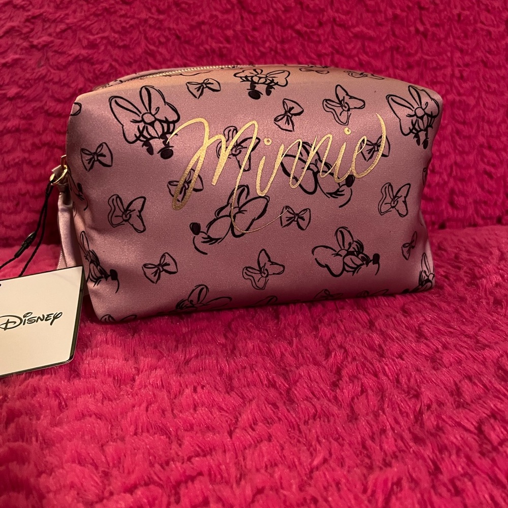 💗💚 NWT!!! Disney Minnie Mouse Makeup Bag